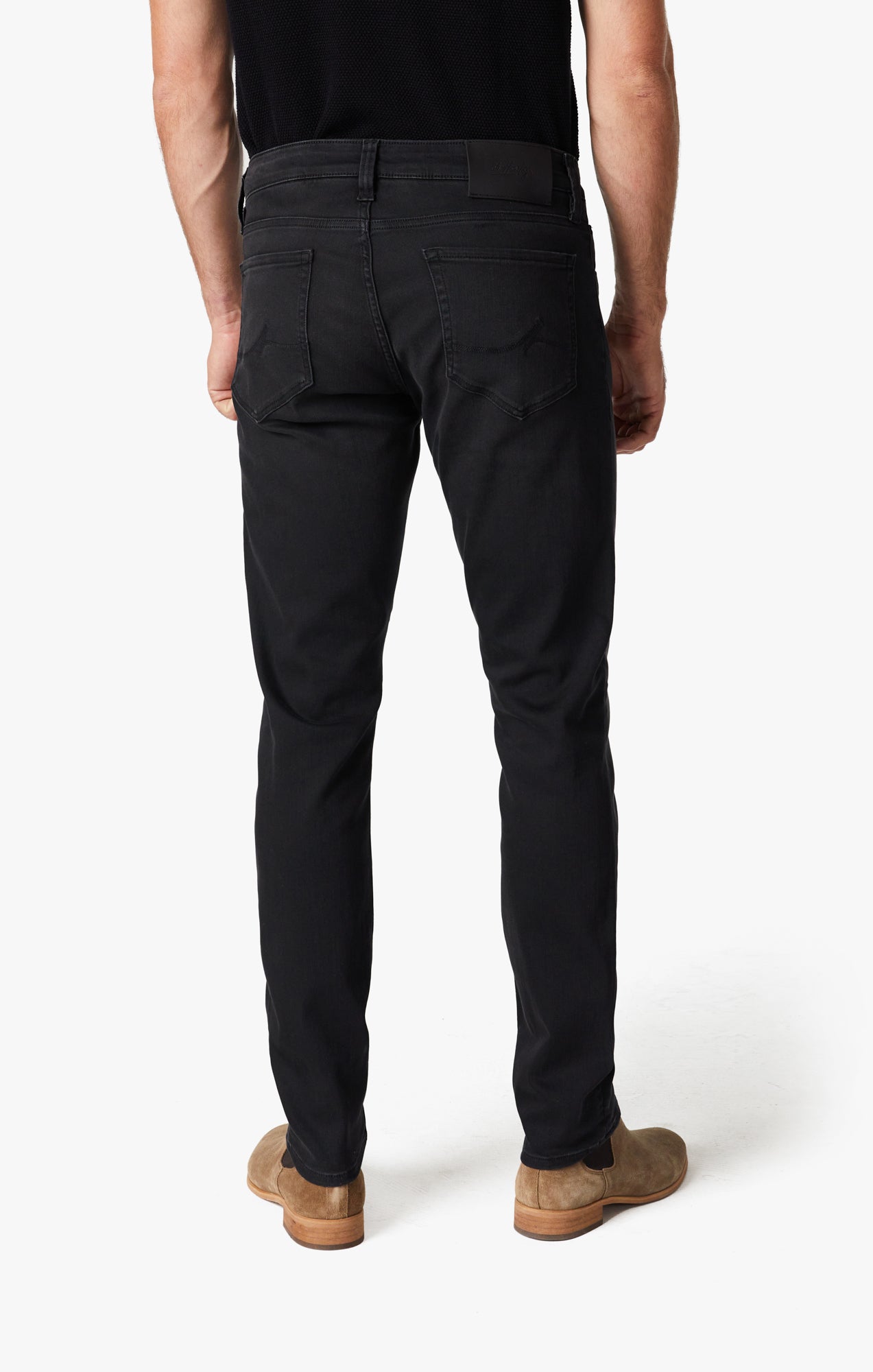 Calm Skinny Leg Jeans In Dark Smoke Urban Image 4