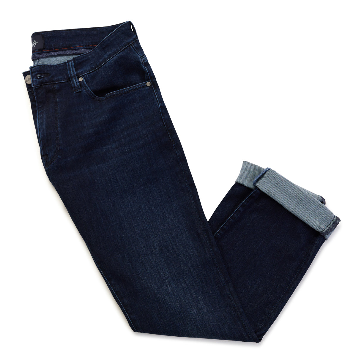 Charisma Relaxed Straight Jeans In Dark Midnight Brushed Urban Image 8