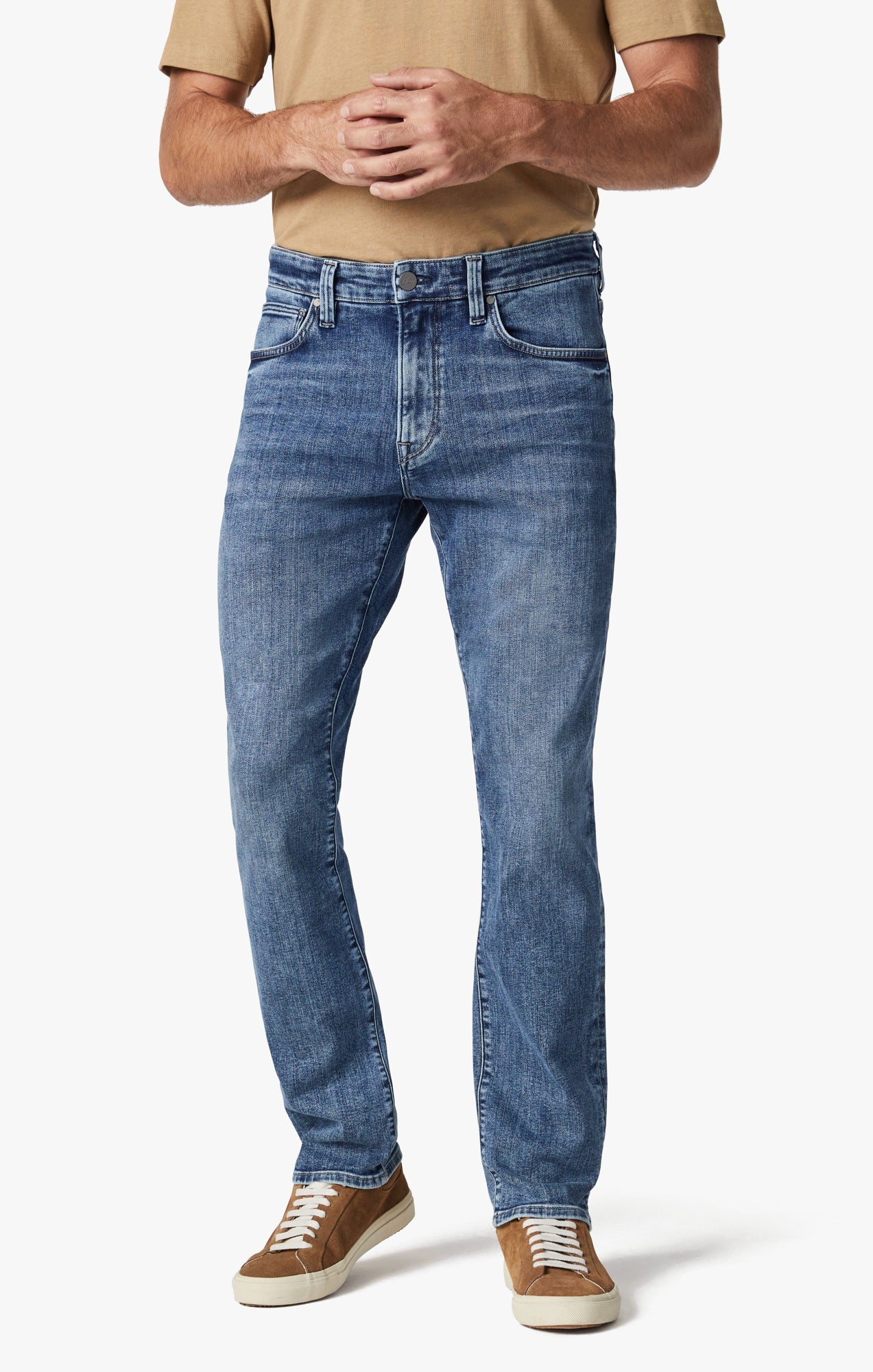 Charisma Relaxed Straight Leg Jeans In Dark Organic Image 3