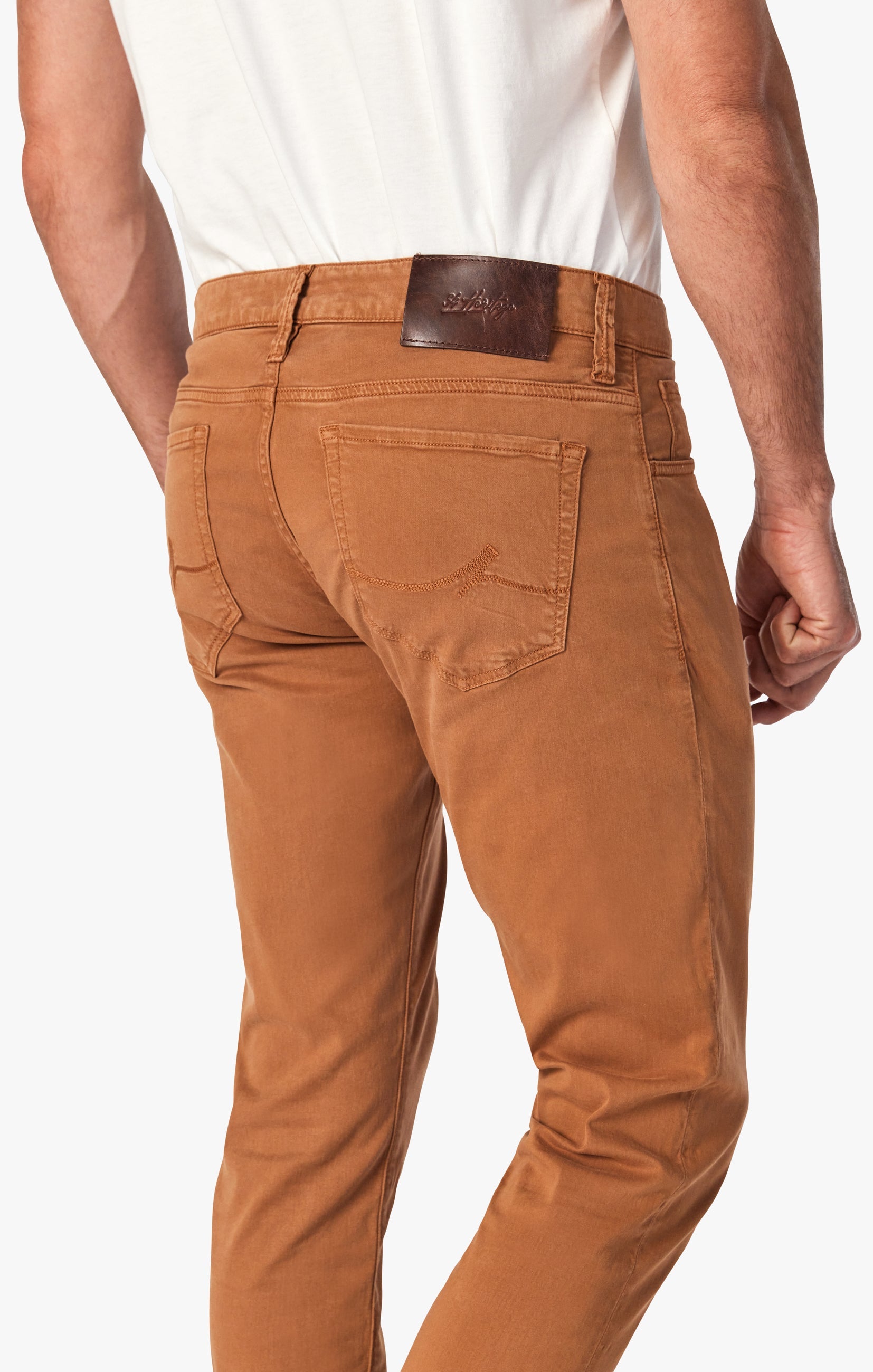 Courage Straight Leg Pants In Argan Oil Twill Image 5