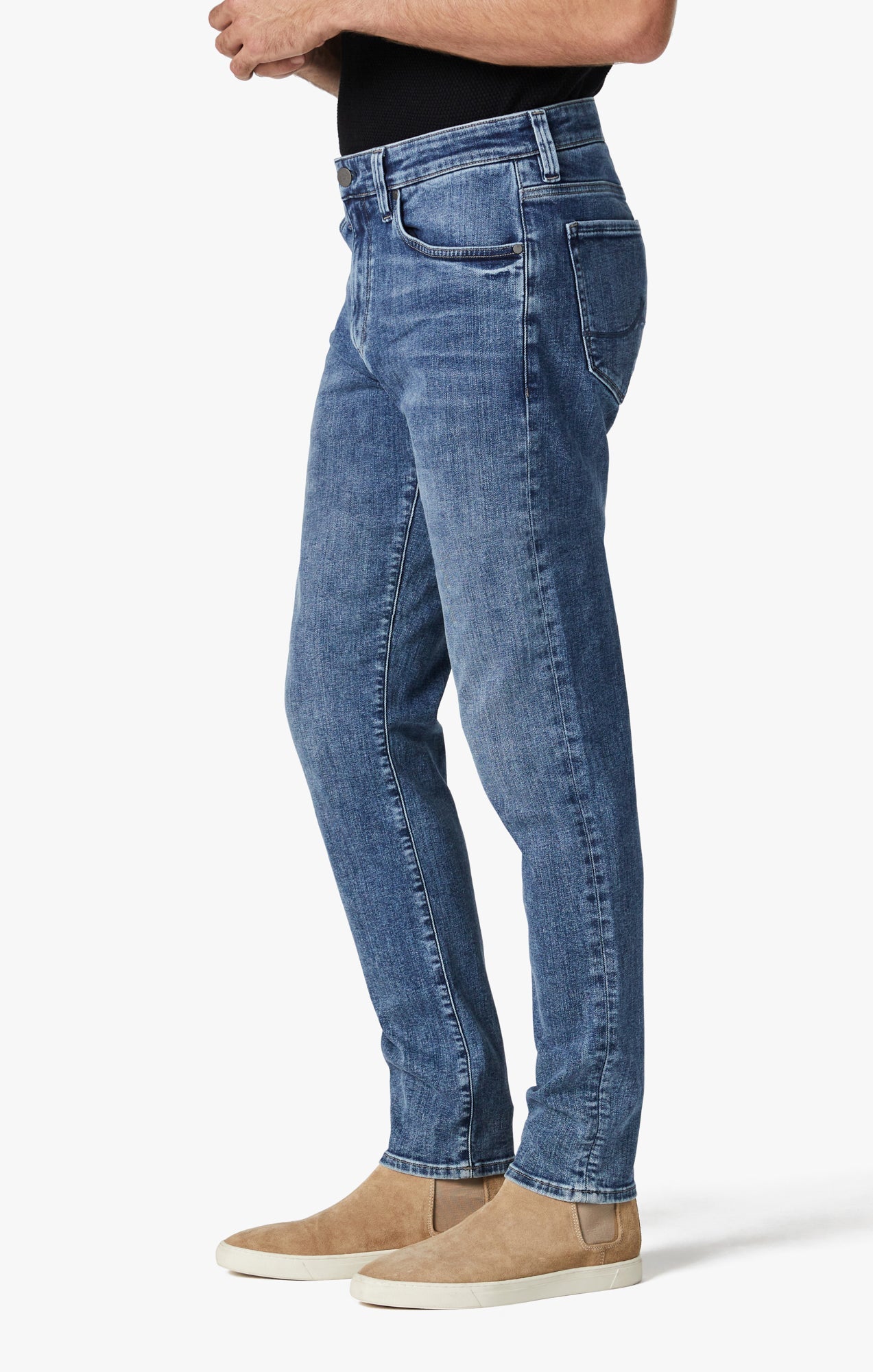 Cool Tapered Leg Jeans In Dark Organic Image 3