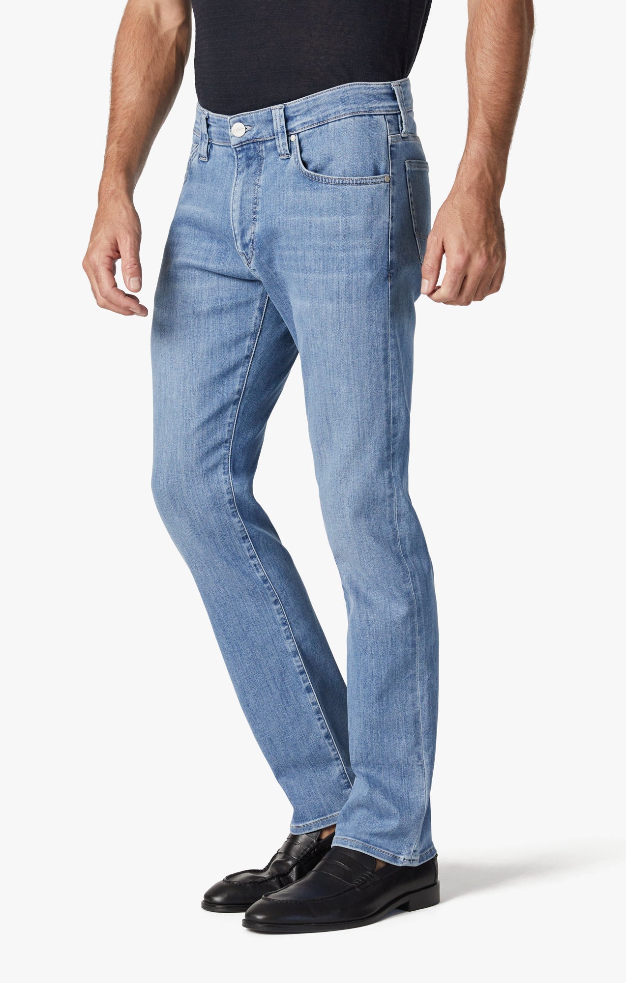 Charisma Relaxed Straight Jeans In Light Brushed Urban Image 3