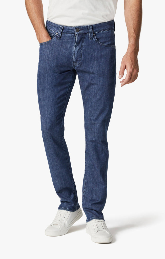 Courage Straight Leg Jeans In Mid Kona