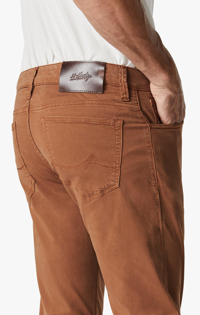 Charisma Relaxed Straight Leg Pants In Argan Oil Twill