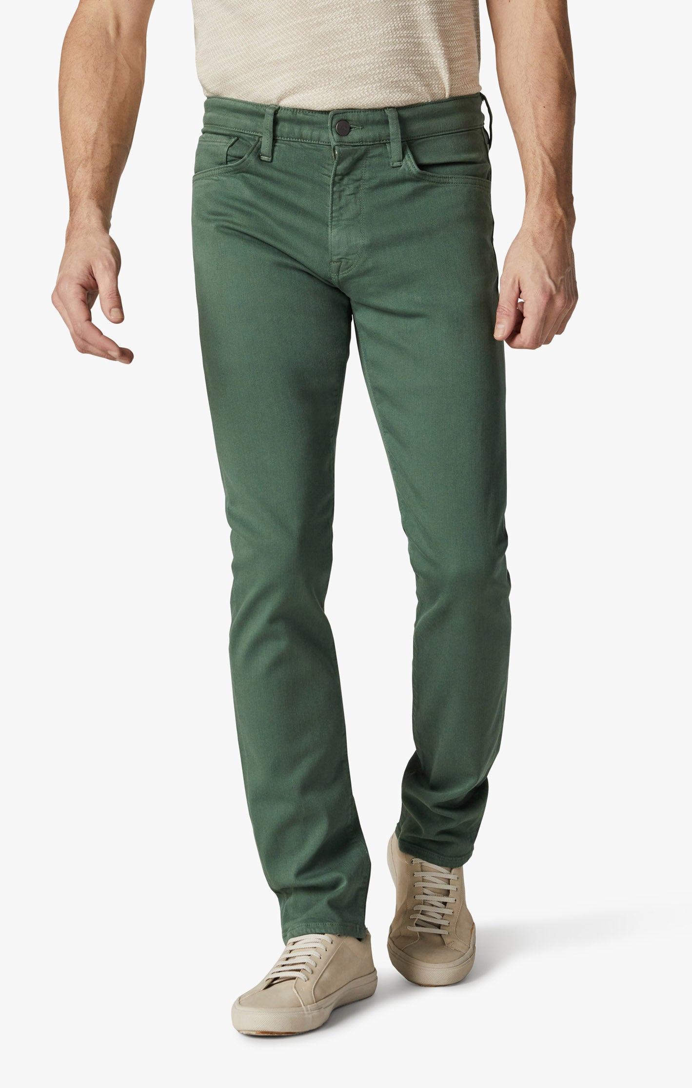 Courage Straight Leg Pants In Green Comfort Image 2