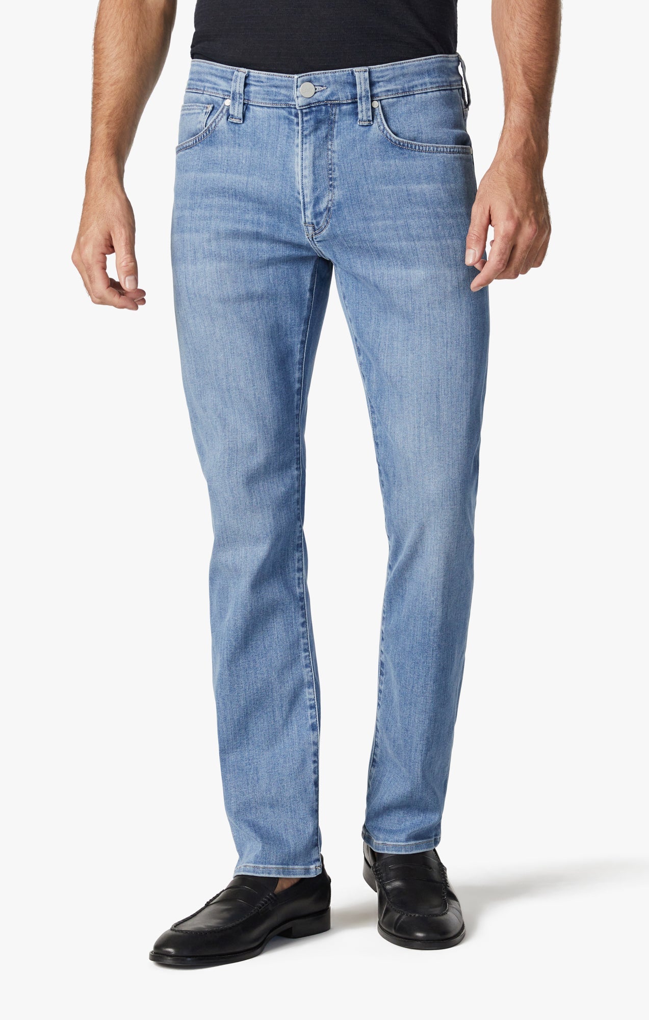 Charisma Relaxed Straight Jeans In Light Brushed Urban Image 3