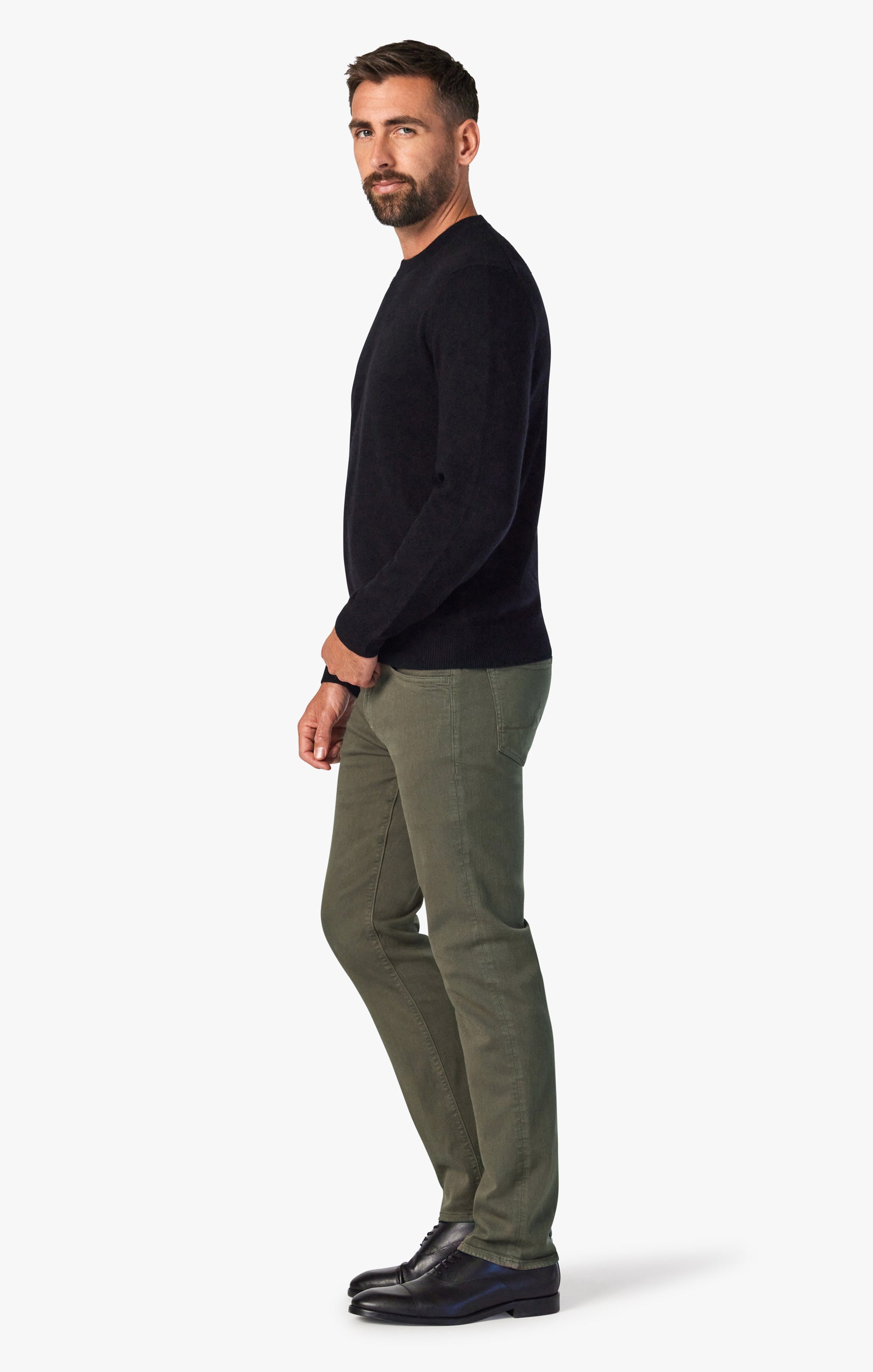 Courage Straight Leg Pants In Green Comfort Image 2