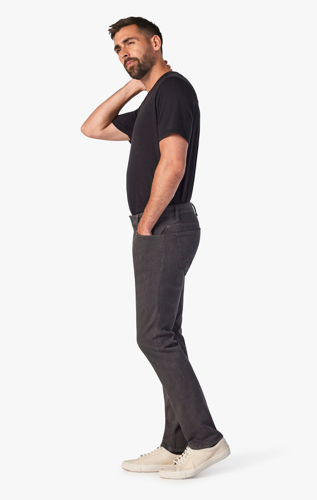 Courage Straight Leg Pants In Brown Diagonal