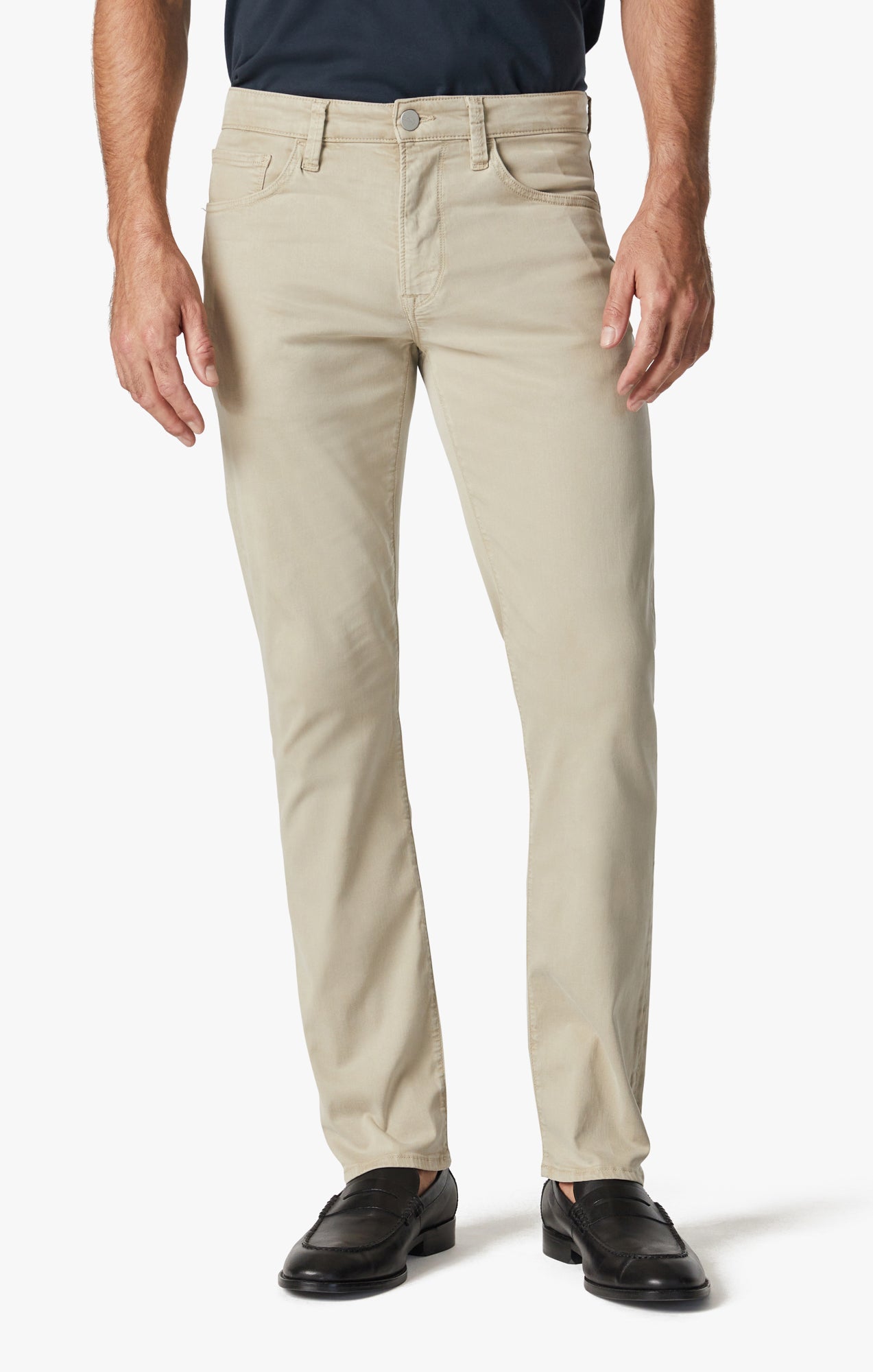 Courage Straight Leg Pants In Aluminum Twill Image 3